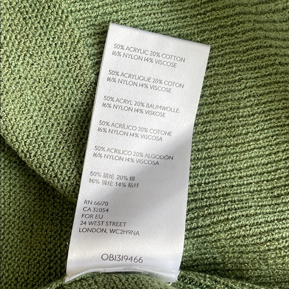 Free People Green Work From Home Sweater Tee - Picture 7 of 9